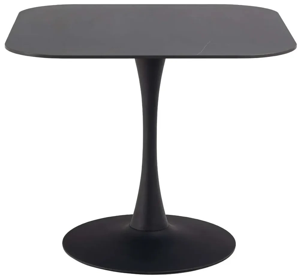 Jedálenský stôl MALTA 90 cm čierny