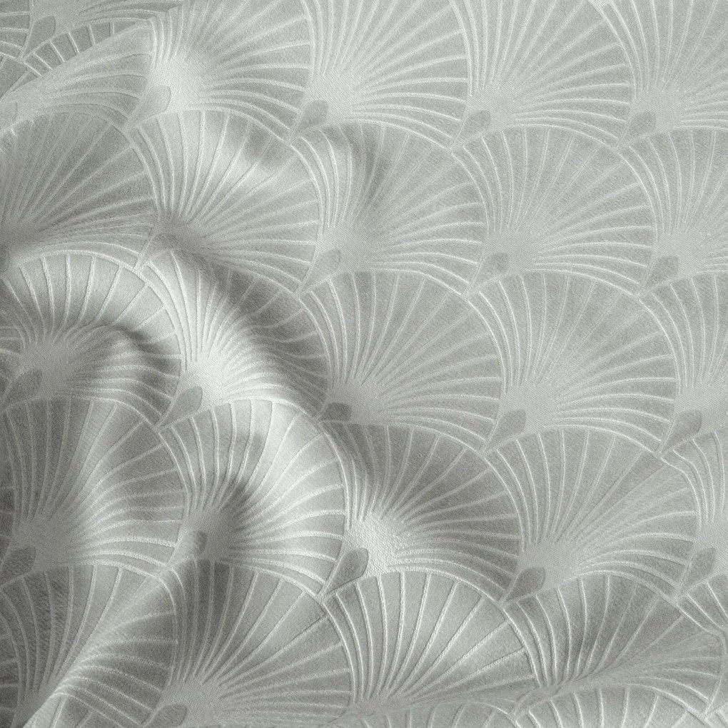 ZATEMŇOVACÍ ZÁVES NA KRÚŽKOCH JULIA 140X250 CM STRIEBORNÁ