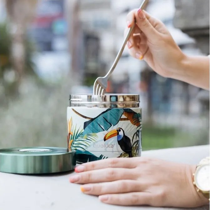 Termobox na desiatu Quokka Whim Autumn 600 ml