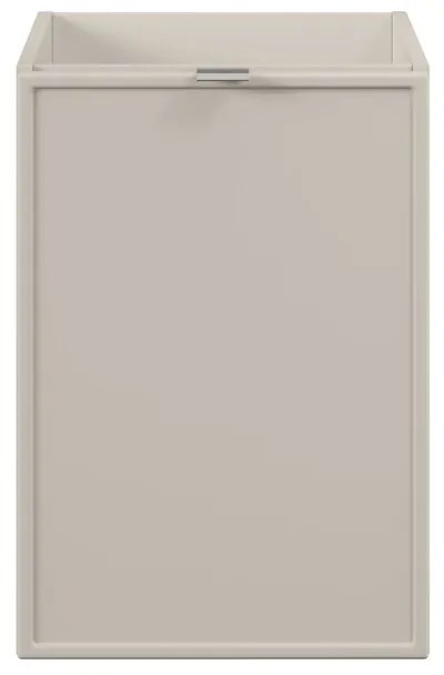 Spodná kúpeľňová skrinka s košom na bielizeň Bella Cashmere 81-40-1DK kašmírová