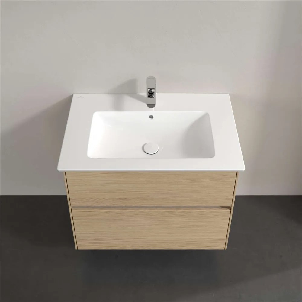 VILLEROY &amp; BOCH Collaro závesná skrinka pod umývadlo, 2 zásuvky, 761 x 480 x 610 mm, Nordic Oak, C14400VJ