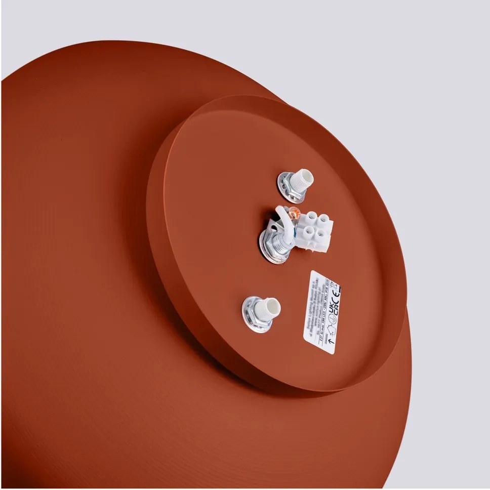 Oranžové stropné svietidlo ø 30 cm Blacko – Sollux