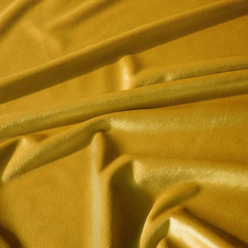 ZATEMŇOVACÍ ZÁVES NA PÁSKE ROSA 140X270 CM HORČICOVÁ