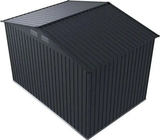 InternetovaZahrada Záhradný domček XL 280x196x190 cm - antracit