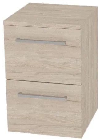 Mereo Bino, kúpeľňová skrinka spodná 50 cm, Multidecor, Light Rock Hickory, MER-CN694LRH1