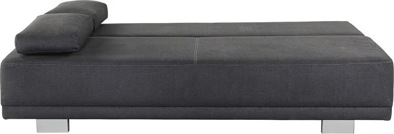 Rozkladacia pohovka Luzio, tmavo šedá látka