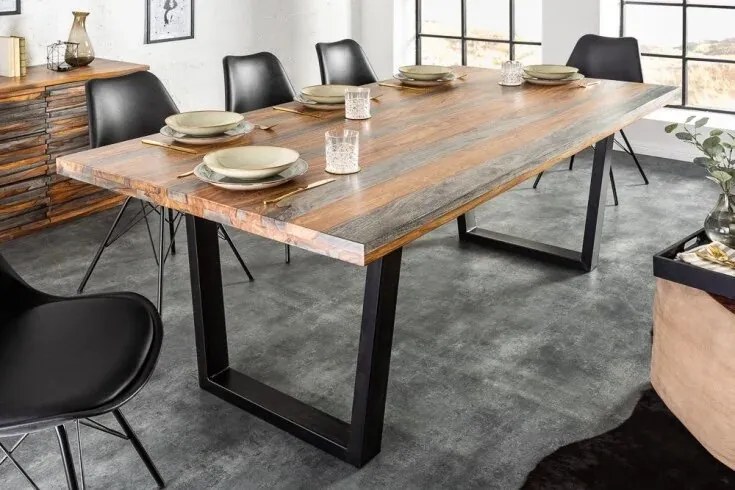 Luxusný jedálenský stôl z masívu Fire & Earth Sheesham 180cm