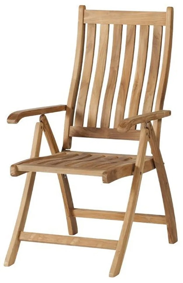 Polohovacie záhradné kreslo Comfort 109 × 74 × 58 cm