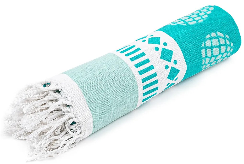 Trade Concept Osuška Fouta so strapcami Pineapple, 90 x 170 cm