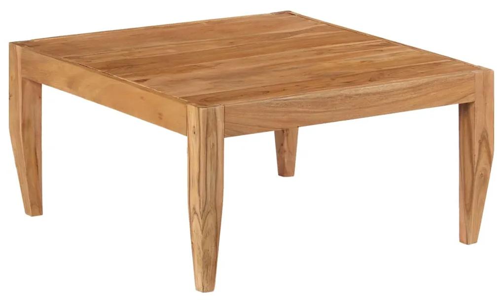 Konferenčný stolík z akáciového dreva 80x80x41 cm hnedý 246139