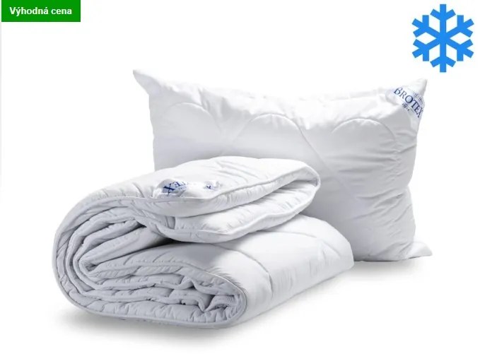 Brotex prikrývka Thermo 140x200 cm 1680g+vankúš 70x90 cm.
