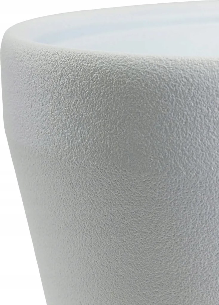 Sada 2 ks květináčů Purea 51,2x39,5/34,9x39,5 cm bílá