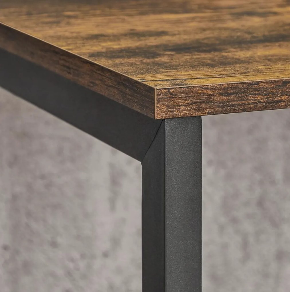 TV stolek Vasagle Pafo hnědý/černý