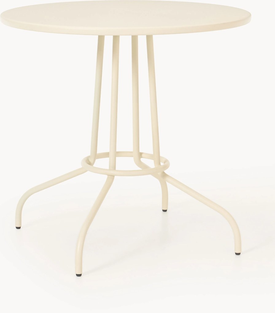 Okrúhly kovový záhradný bistro stôl Giovanni, Ø 70 cm