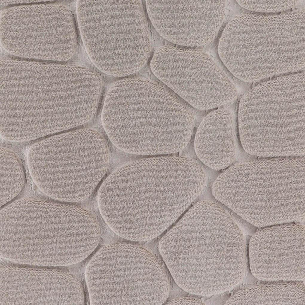 TENDANCE Predložka do kúpeľne Stones, 50x80 cm, béžová