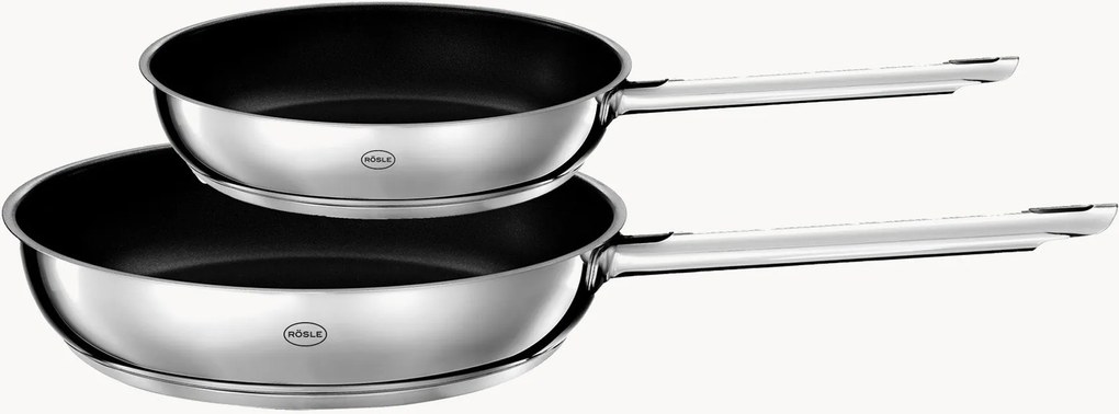 Panvice z nehrdzavejúcej ocele Moments, 2 ks