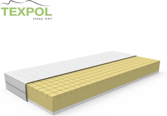 TEXPOL Kvalitný antidekubitný matrac MEDICO Veľkosť: 195 x 80 cm, Materiál: Trimtex