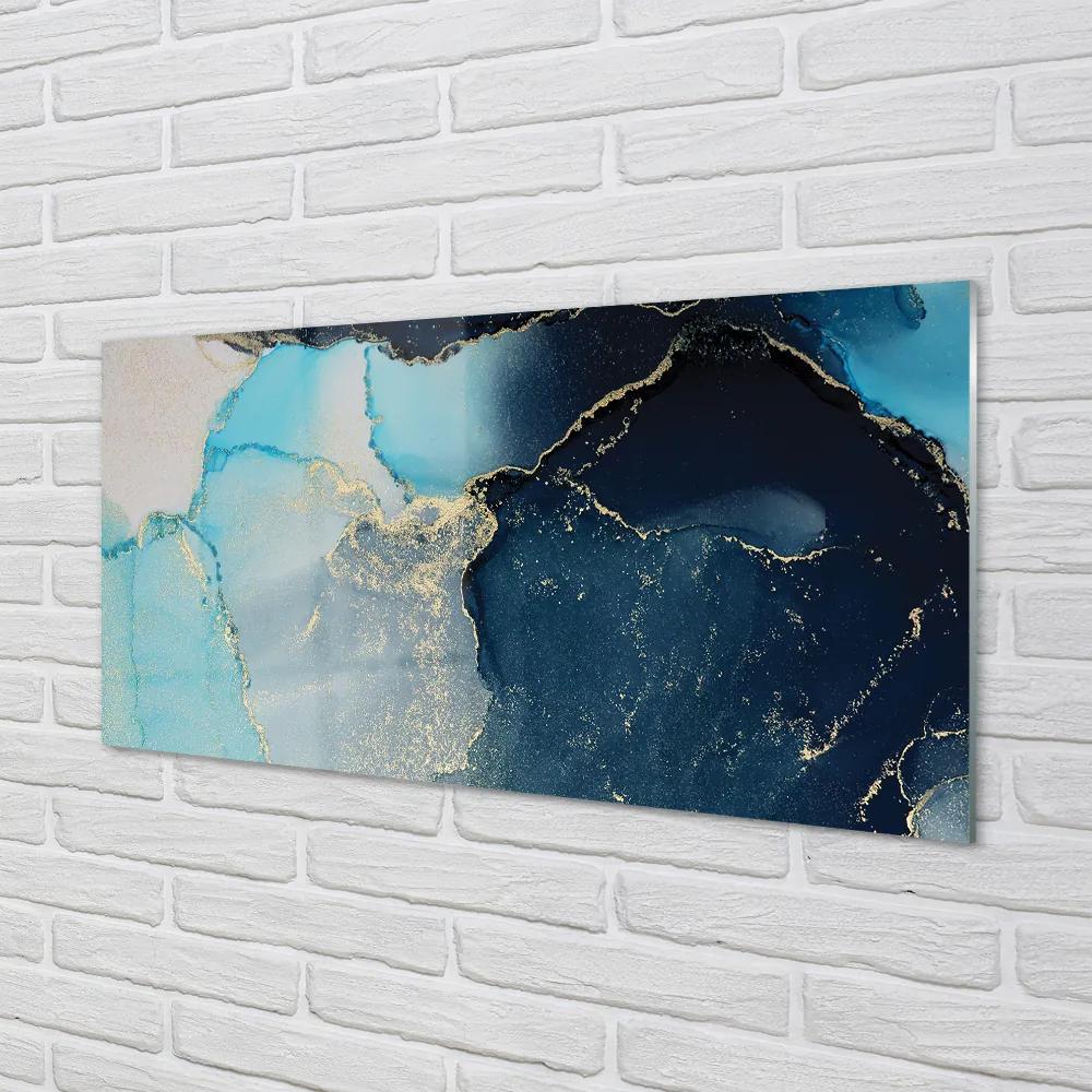 Sklenený obklad do kuchyne Marble kameň abstrakcie 140x70 cm