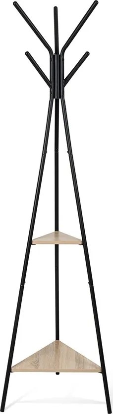 Noela Stojací kovový vešiak s poličkou LINEA