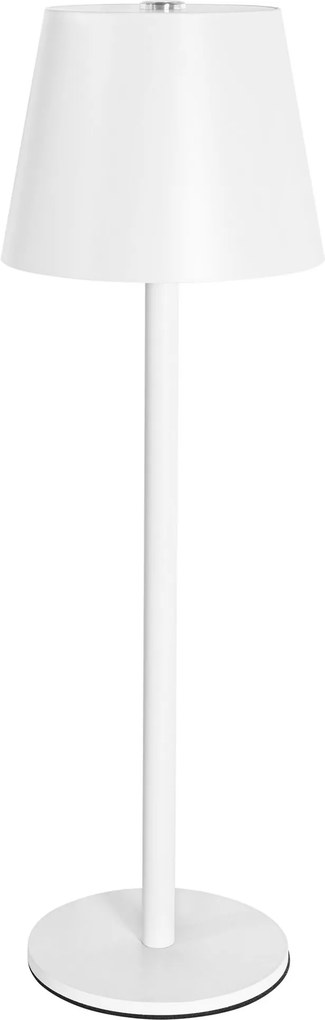 Toolight Toolight, dotyková LED nočná stolná lampa 5W, 3 farby svetla, USB napájanie, APP1370-T WHITE, biela, OSW-08634