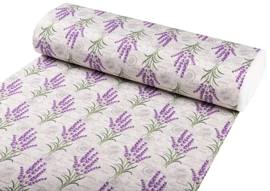 Biante Dekoračný obdĺžnikový obrus PML-033 Provence levandule 60x100 cm
