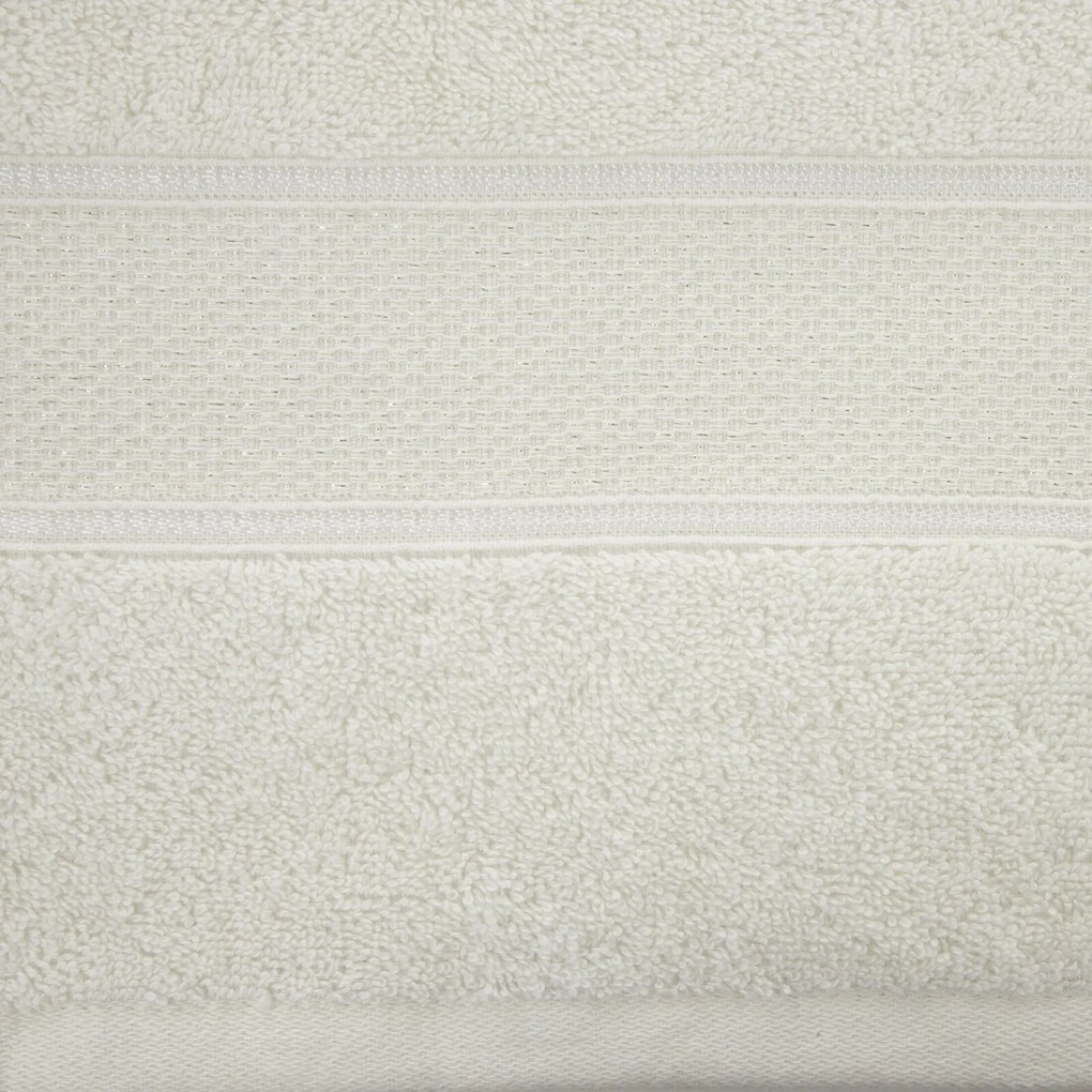 BAVLNENÝ UTERÁK LIANA SADA 6KS 50X90 CM KRÉMOVÁ