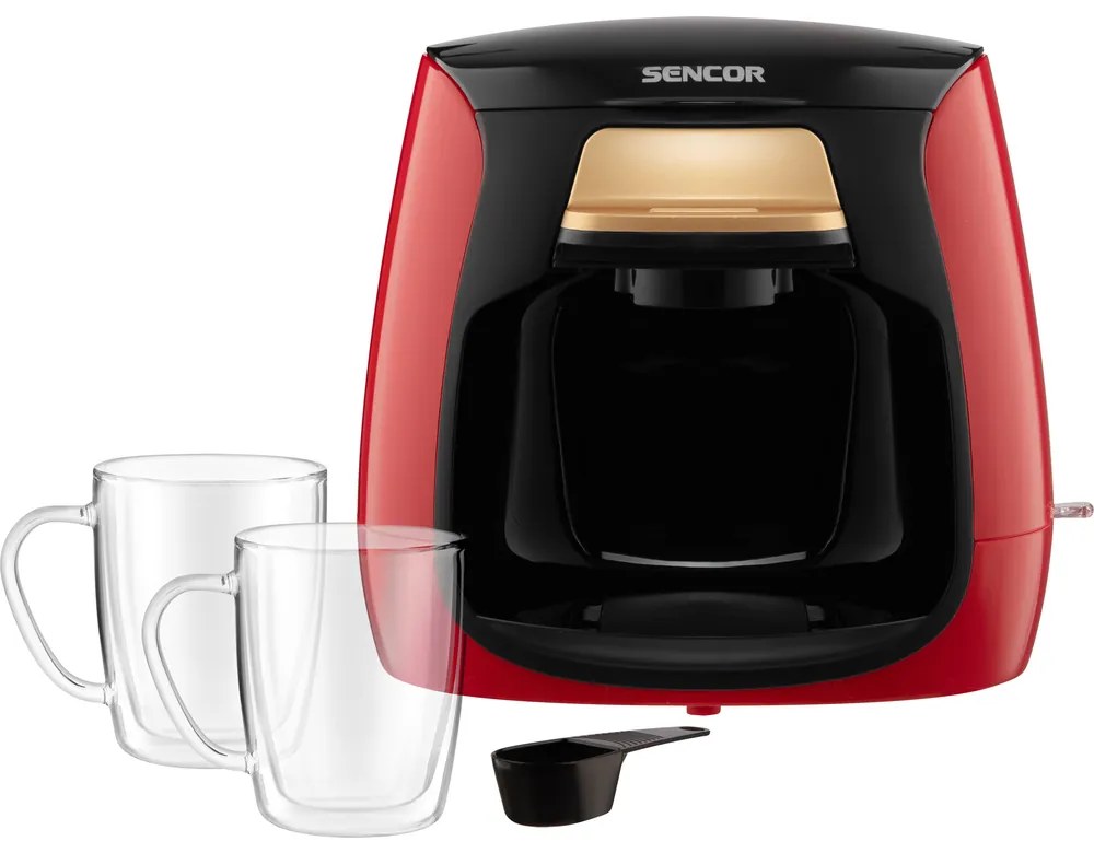 SENCOR SCE 2101RD kávovar SENC R