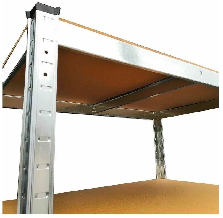 Fistar MEGA HIT: Regál 1500x700x300 mm zinkovaný 4-policový, nosnosť 700 kg