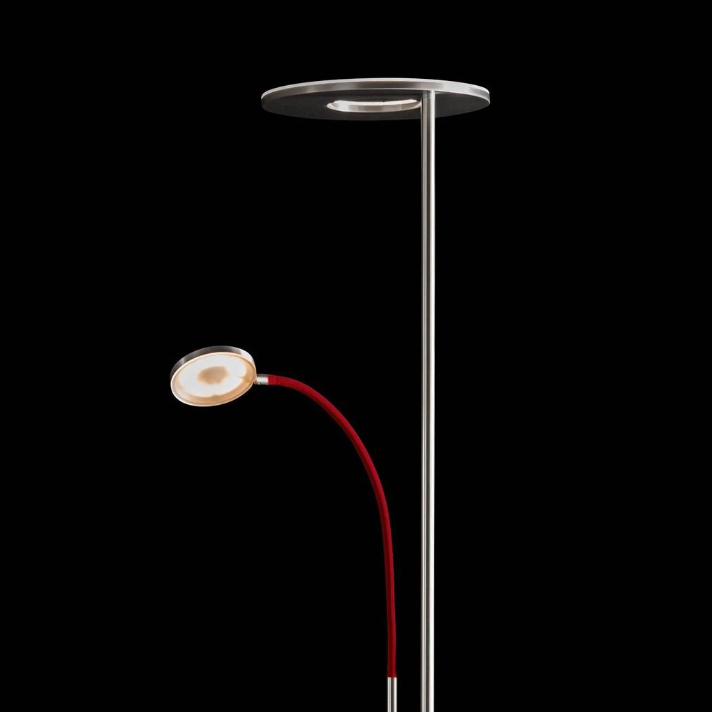 Holtkötter Nova Flex LED stojacia lampa, červená