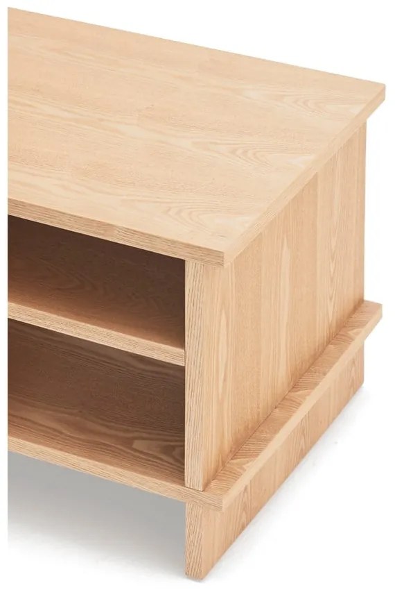 Nočný stolík v dekore duba v prírodnej farbe Inari – Teulat