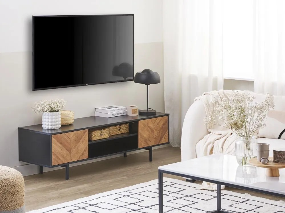 TV stolík/skrinka Secondo (svetlé drevo) . Vlastná spoľahlivá doprava až k Vám domov. 1075732