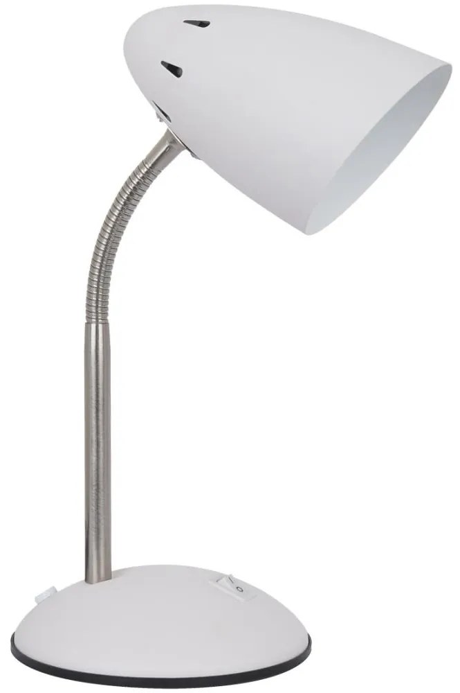 ITALUX MT-HN2013-WH+S.NICK - Stolná lampa COSMIC 1xE27/40W/230V biela