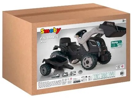 Smoby Traktor Farmár Max s prívesom (100388093)