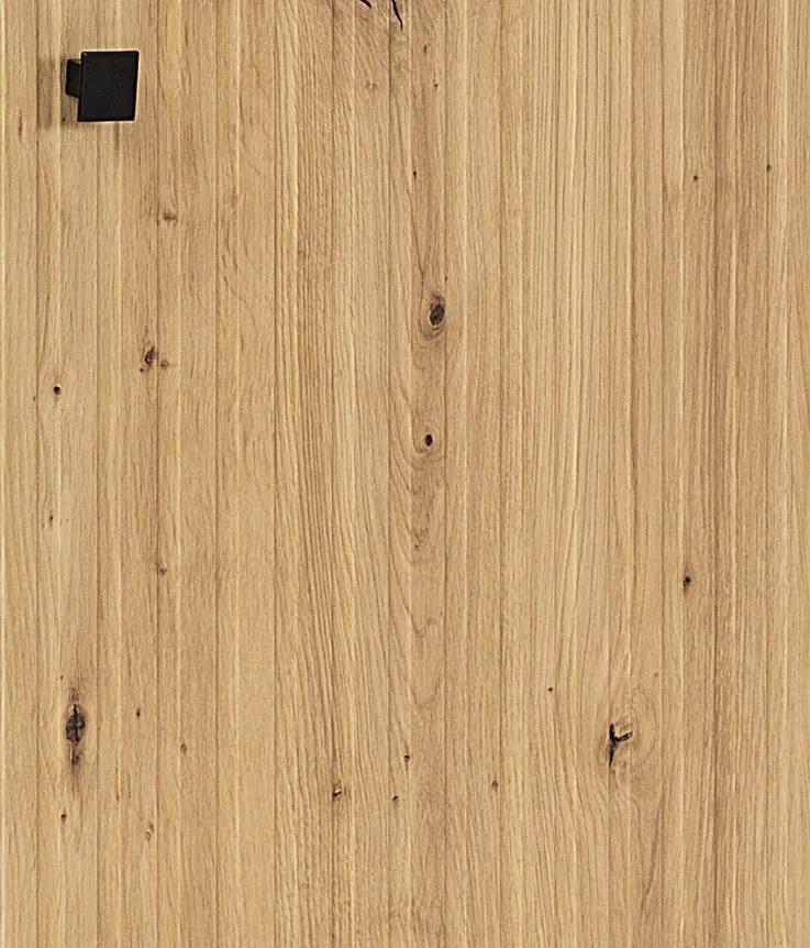 Obývacia stena Salsa, dub artisan/lamelový efekt