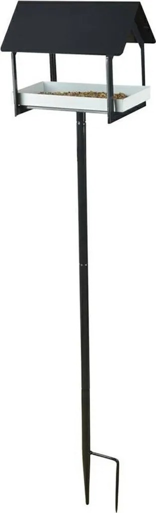 Kŕmidlo pre vtáky HENRY 126 cm tmavosivé