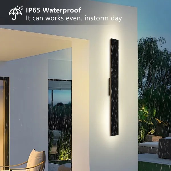 Brilagi - LED Solárne nástenné svietidlo SUN LED/5,5W/3,7V 100 cm 6000 mAh IP44