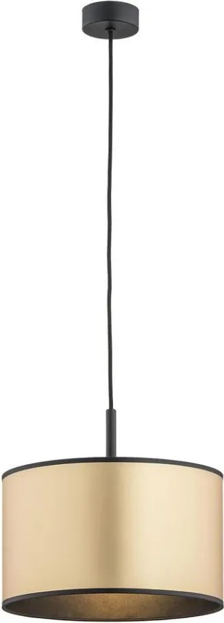 Argon 4291 - Luster na lanku KARIN 1xE27/15W/230V mosadz/čierna