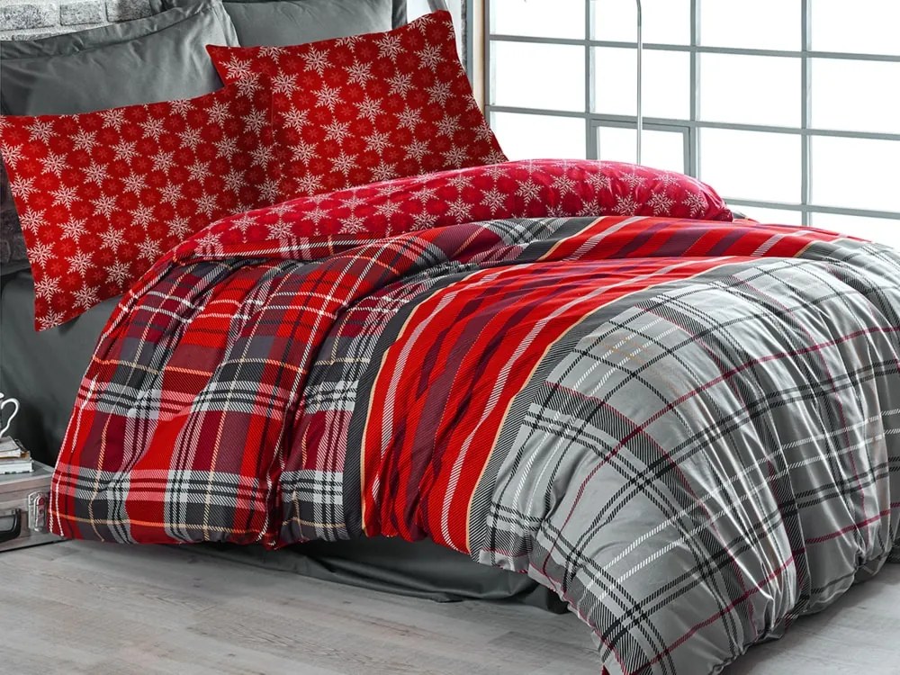 Cottonbox Masculine obliečky 100% bavlna renforcé Santa - 140x200 / 70x90 cm