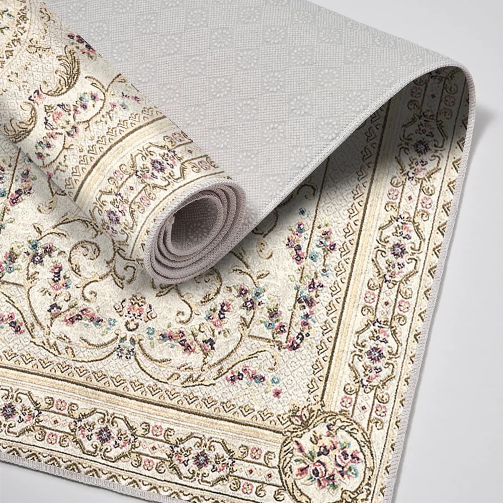 Hnedo-béžové kúpeľňové predložky v súprave 2 ks 60x100 cm – Foutastic