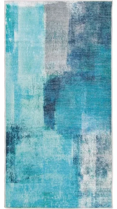 Koberec Esmarina Typ 2 80x150 cm - modrá / sivá