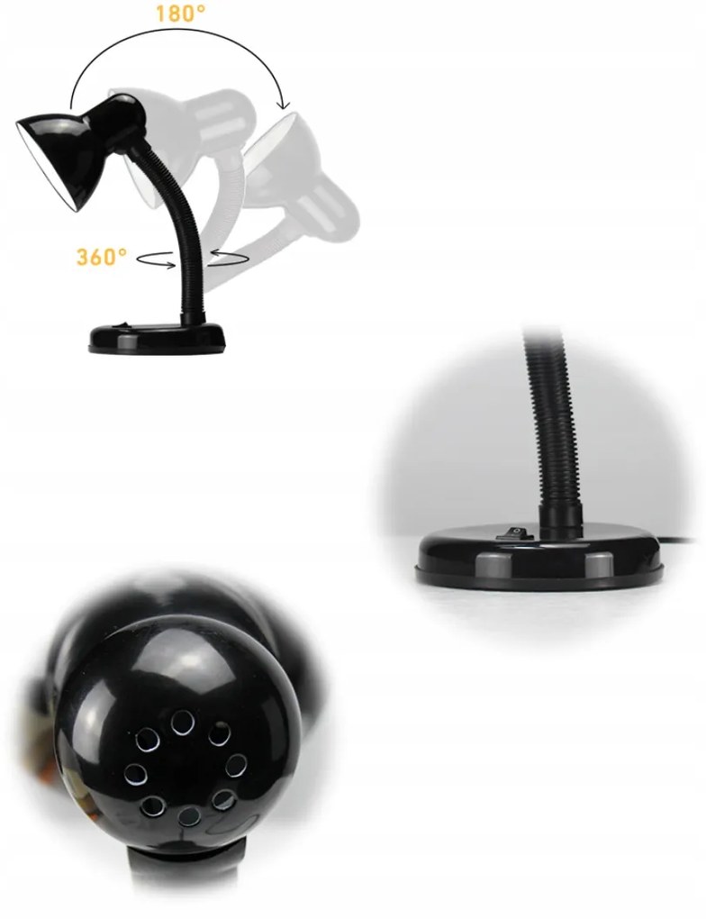 BERGE Stolová lampa LED E27 - MADRIT