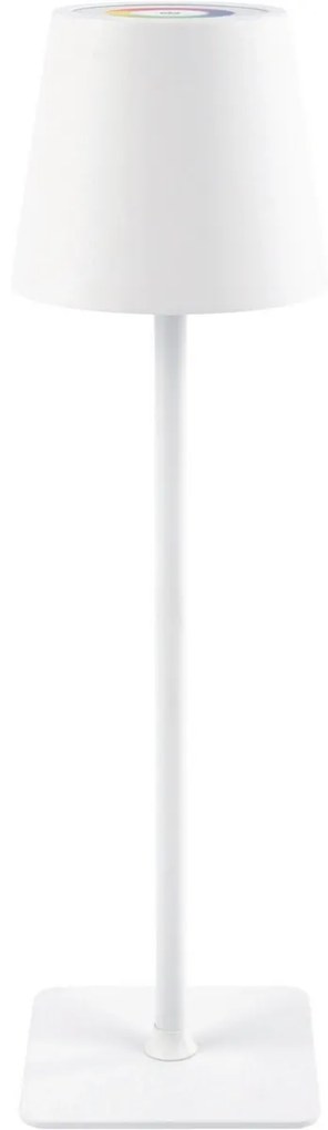 Classbach TL 4025 LED dobíjacia stolná lampa, biela