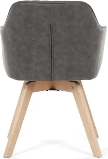 Jedálenská stolička čierna DCH-435 BK3