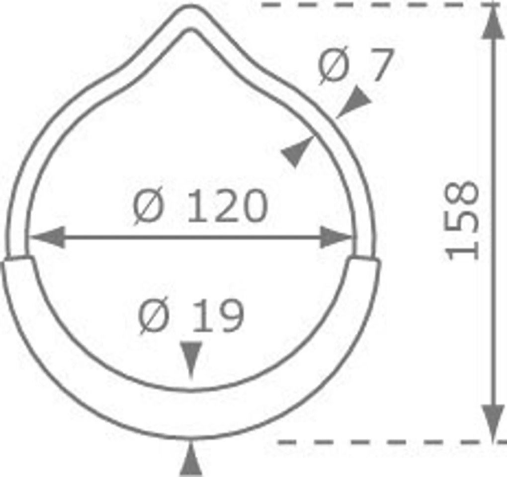Smart4Play | Marimex Play Hojdacie kruhy - kov | 11640322