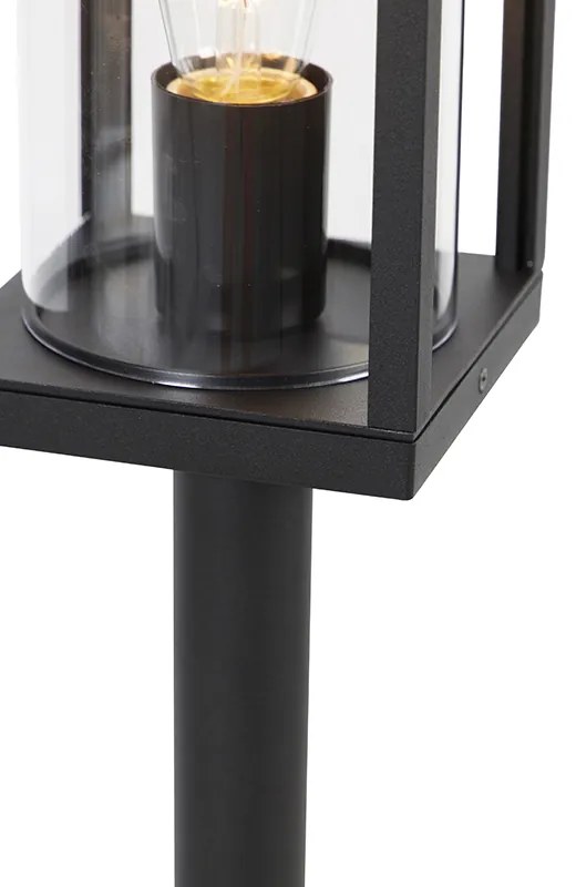 Priemyselná vonkajšia stojaca lampa čierna 100 cm IP44 - Charlois