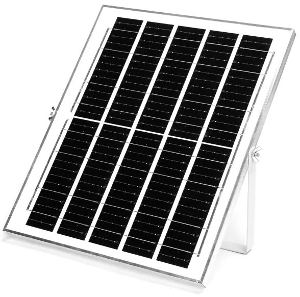 Aigostar - LED Solárne svietidlo 2xLED/70W/12V 12000 mAh 6500K pr. 20,5 cm