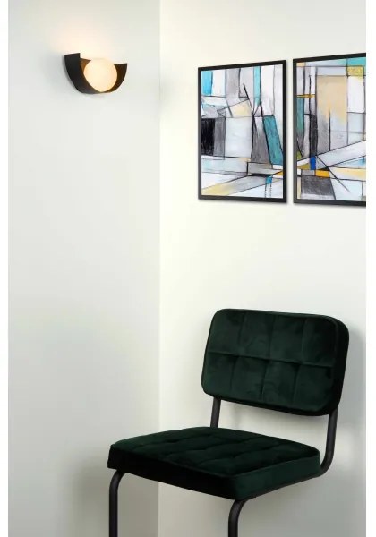 Lucide 45201/01/30 - Nástenné svietidlo BENNI 1xG9/28W/230V čierna