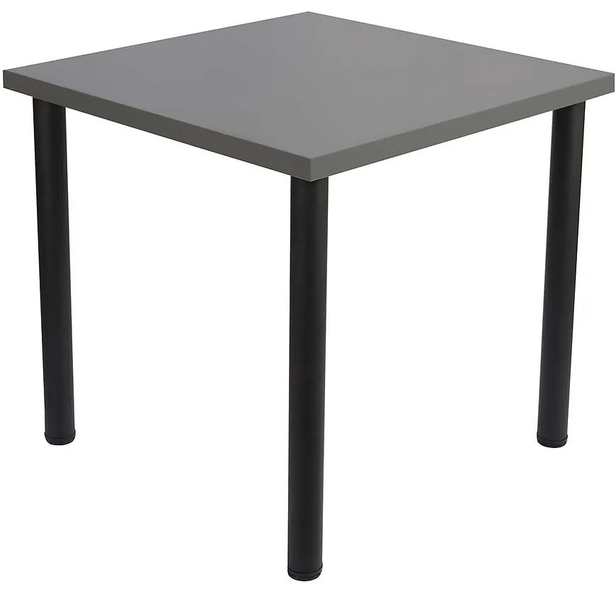 Stôl Ron 80x80 grafit