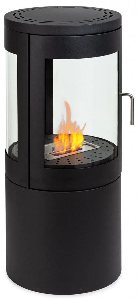 Blumfeldt Fiamme Circulo, etanolový krb, horák z nehrdzavejúcej ocele, 1,2 l, doba horenia 4-6 h