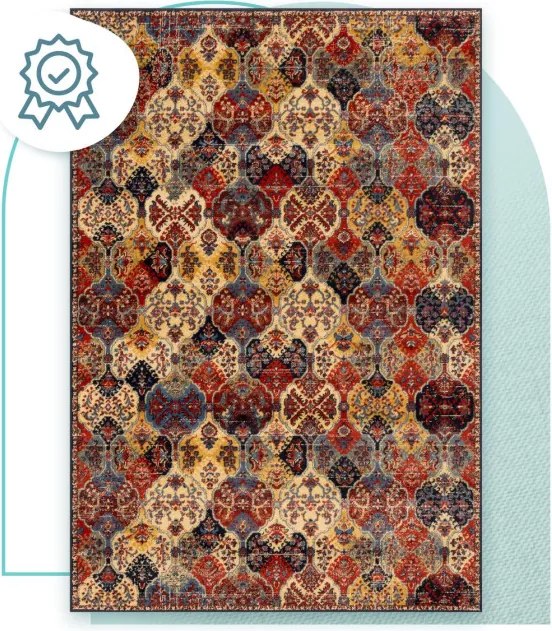 Koberec Agnella Optimal Vivina rubínový